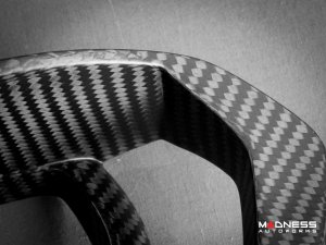 Alfa Romeo 4C Carbon Fiber Instrument Gauge Trim - Matte Finish Alfa Romeo 4C Carbon Fiber Instrument Gauge Trim - Matte Finish